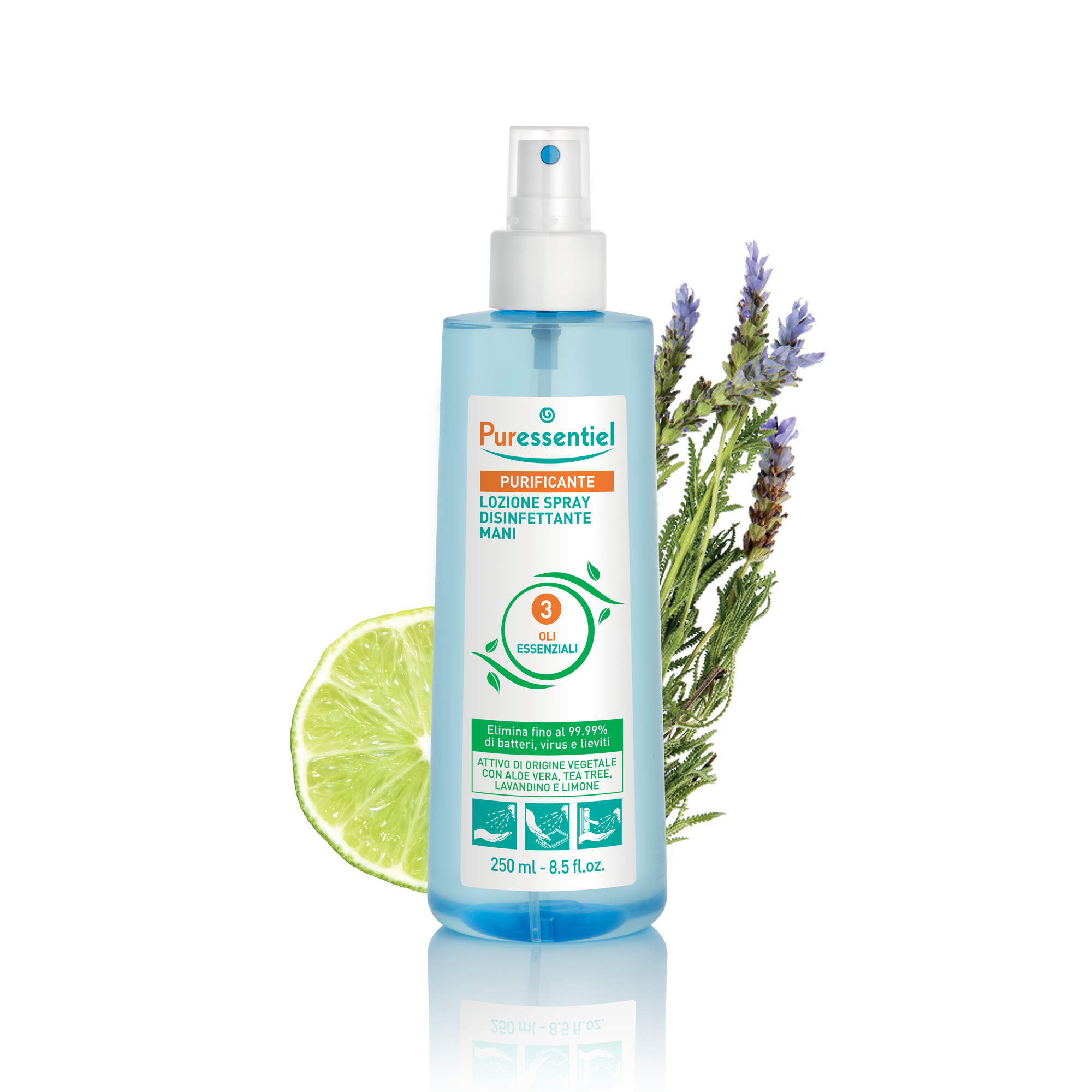 Purificante Lozione Spray Mani Igienizzante