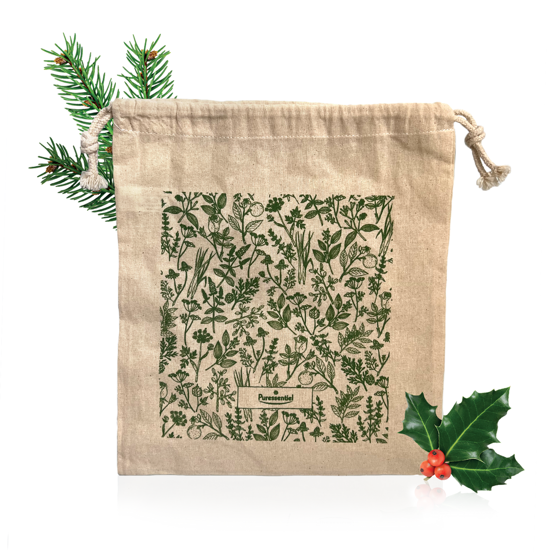 Bustina in cotone tema floreale