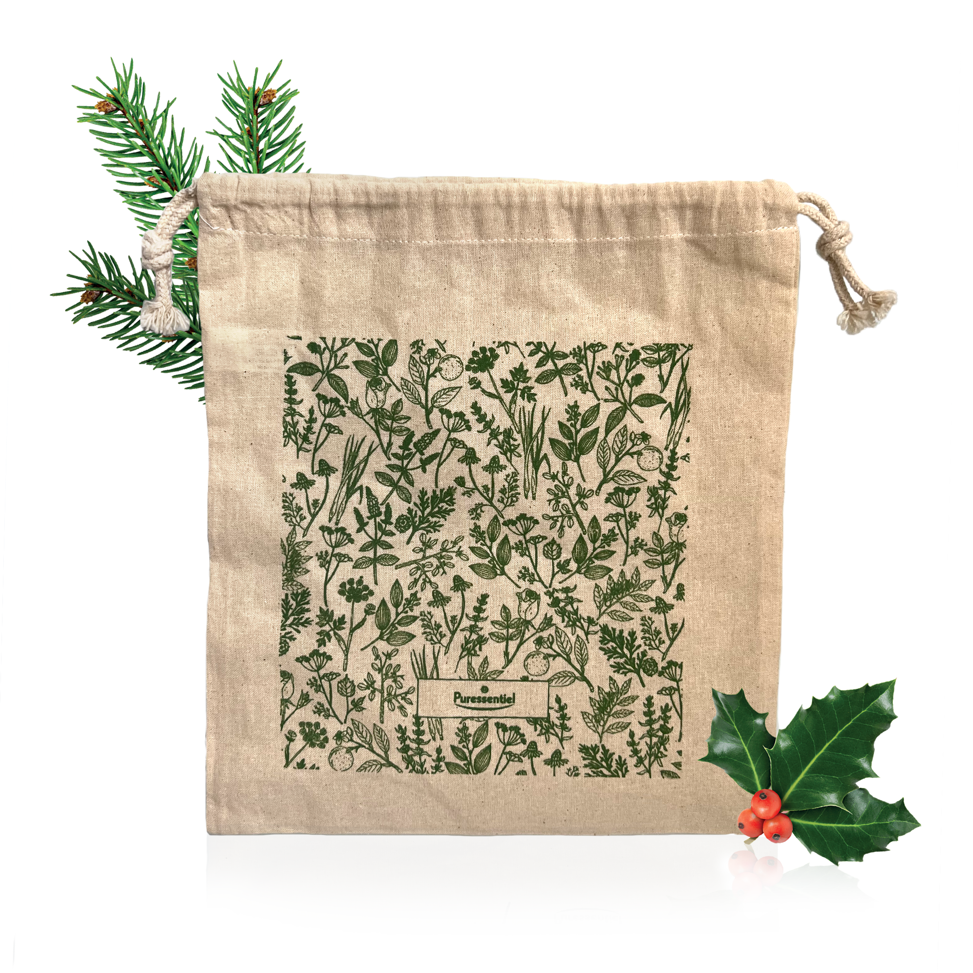 Bustina in cotone tema floreale