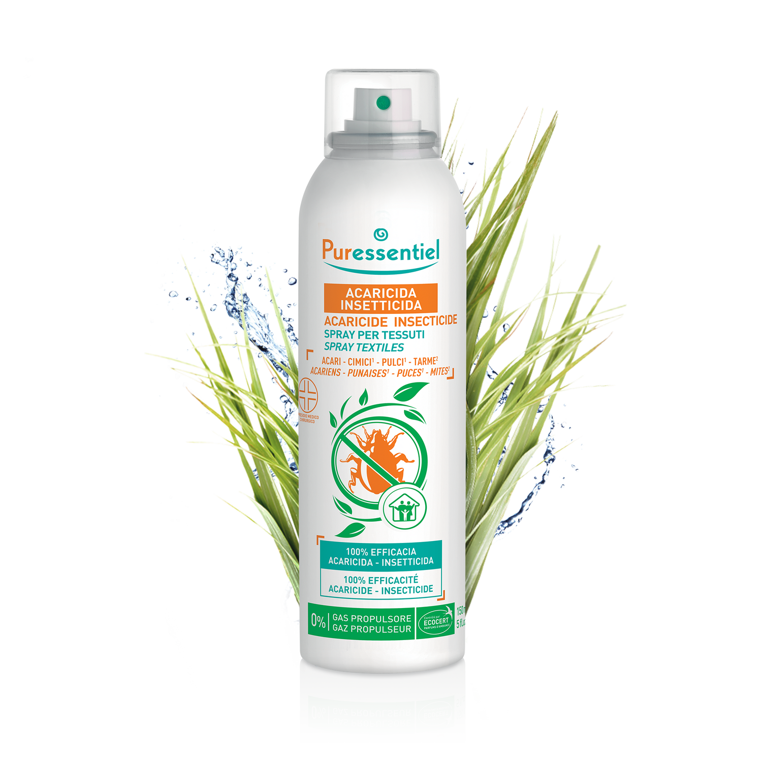 Spray Per Tessuti Acaricida Insetticida