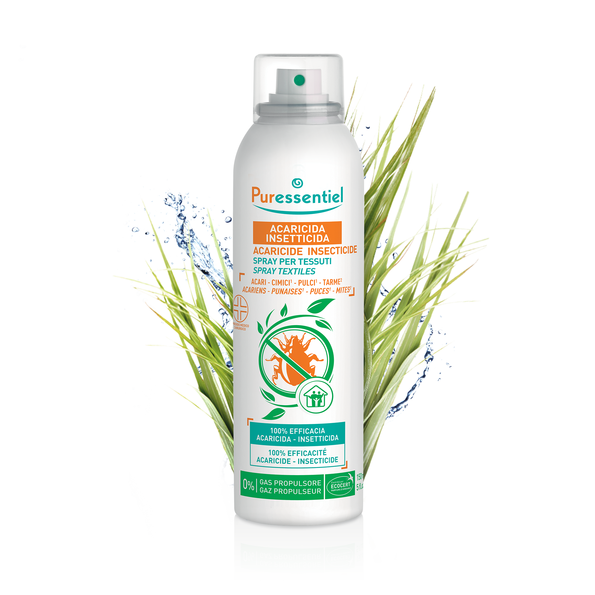 Spray Per Tessuti Acaricida Insetticida