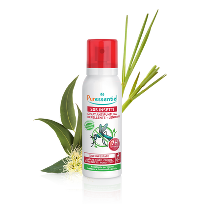 SOS Insetti Spray Anti-Puntura Repellente + Lenitivo