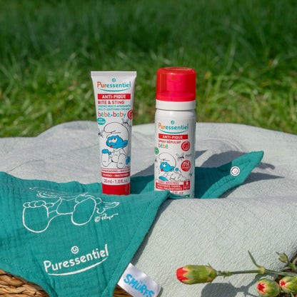 Duo Protettivo + Lenitivo SOS INSETTI - firmato I Puffi
