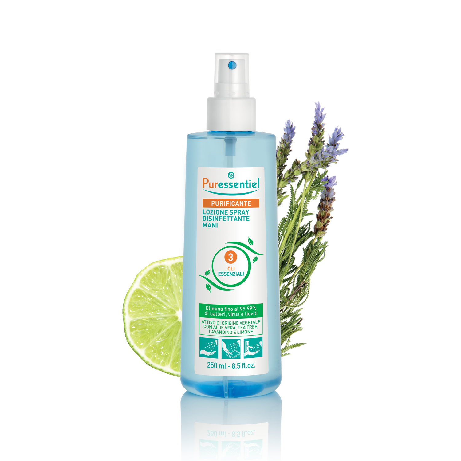 Purificante Lozione Spray Mani Igienizzante