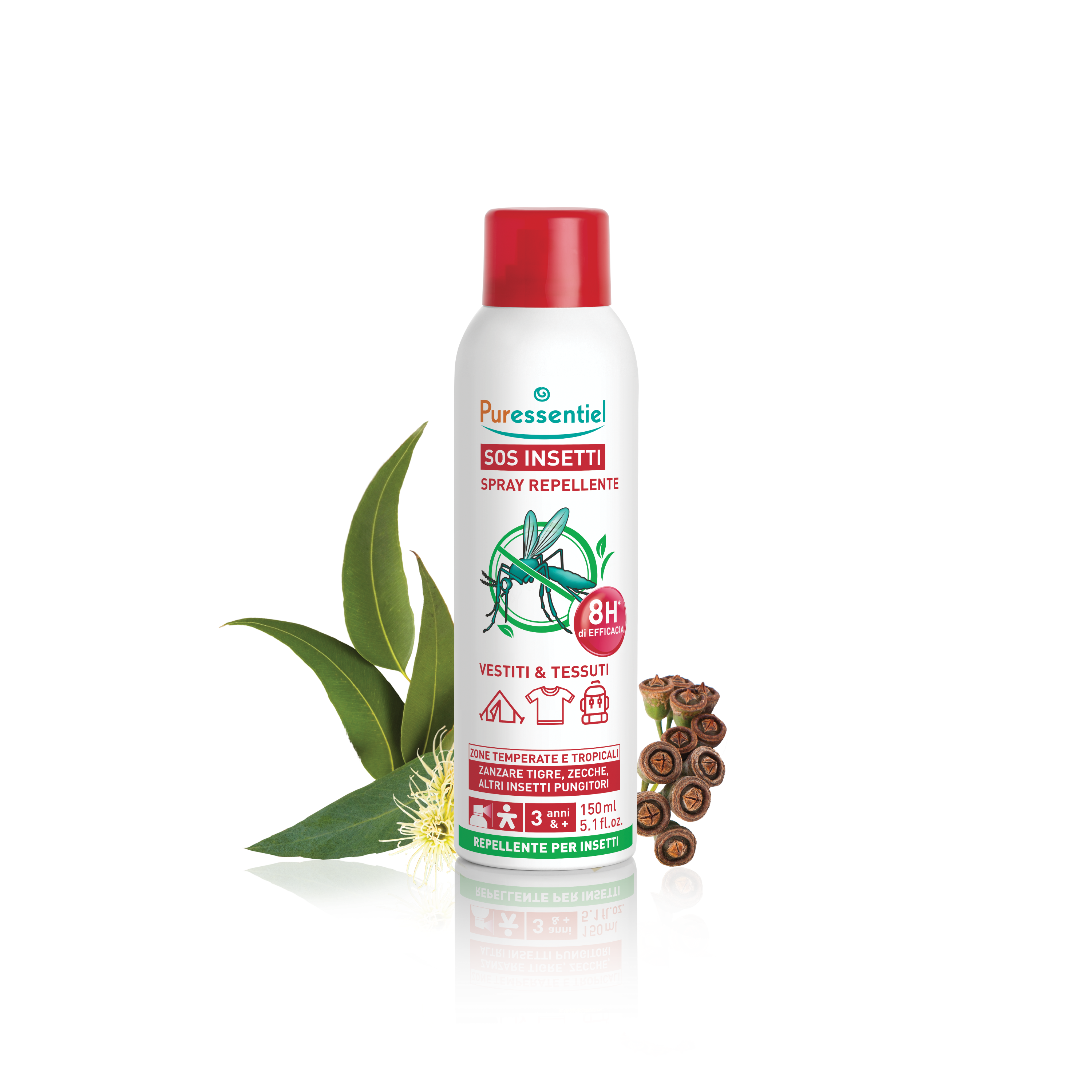 SOS Insetti - Spray Repellente Vestiti &amp; Tessuti