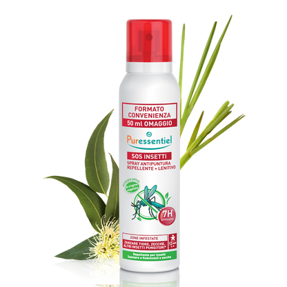 SOS Insetti Spray Anti-Puntura Repellente + Lenitivo