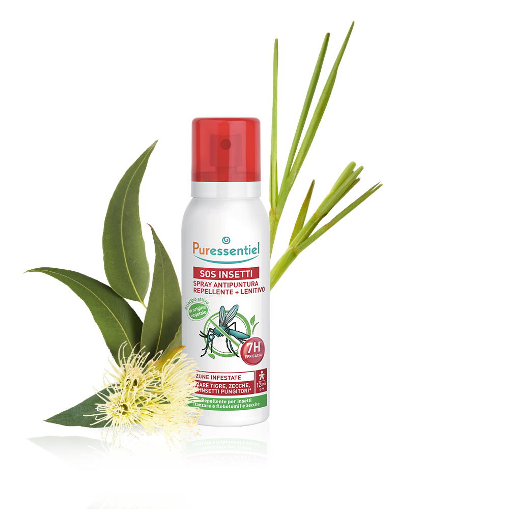 S.O.S Insetti Spray Antipuntura Repellente + Lenitivo