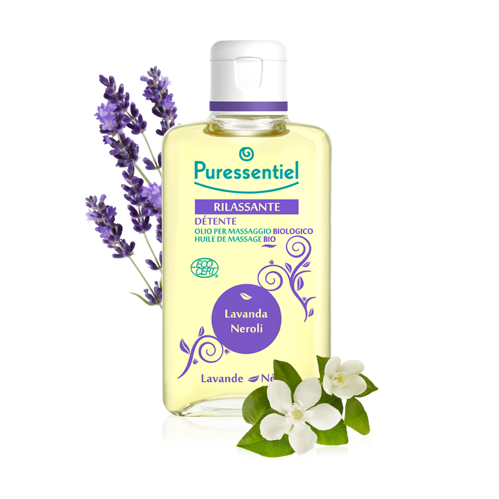 Rilassante Olio Per Massaggio Biologico