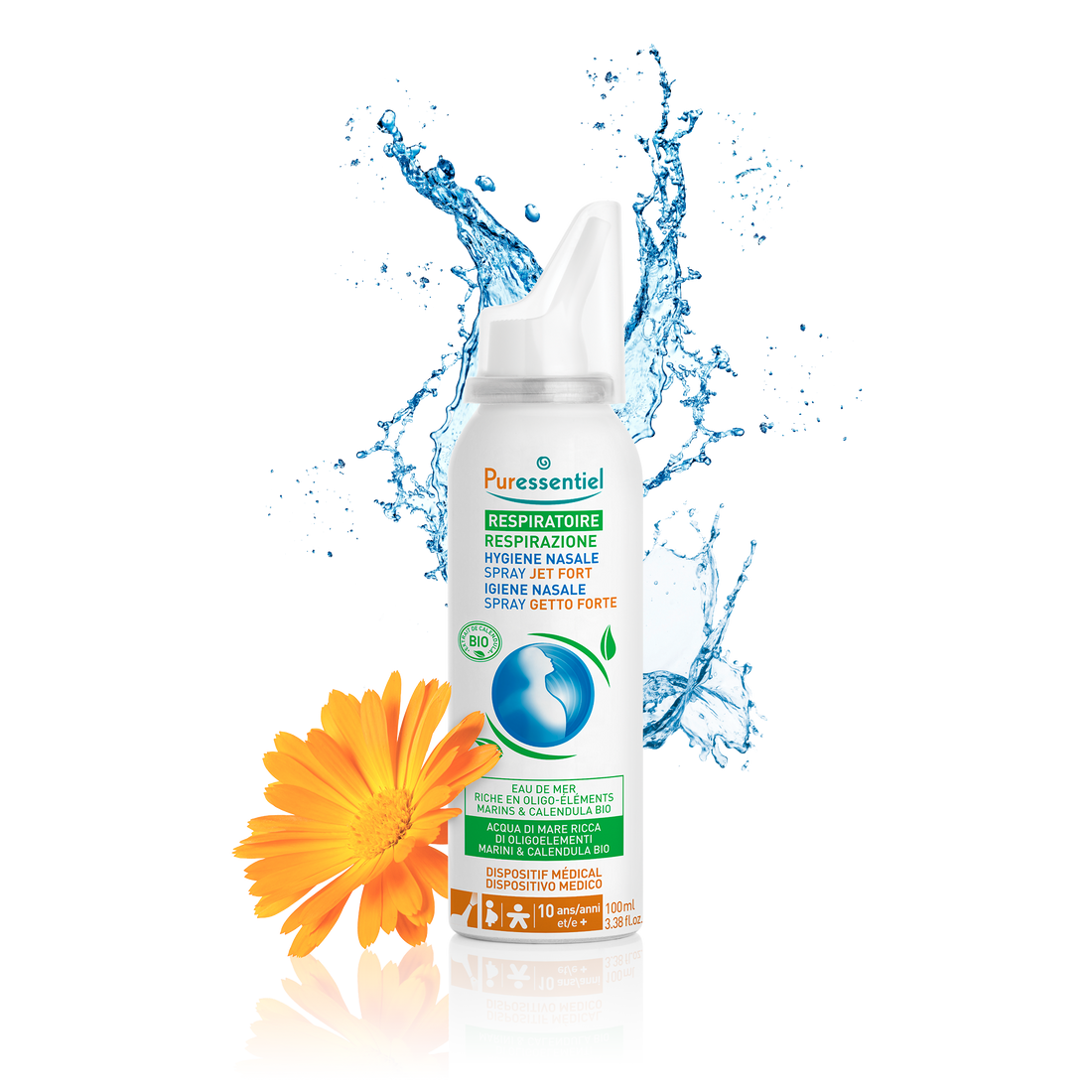 Spray Getto Forte alla Calendula Bio - Igiene Nasale