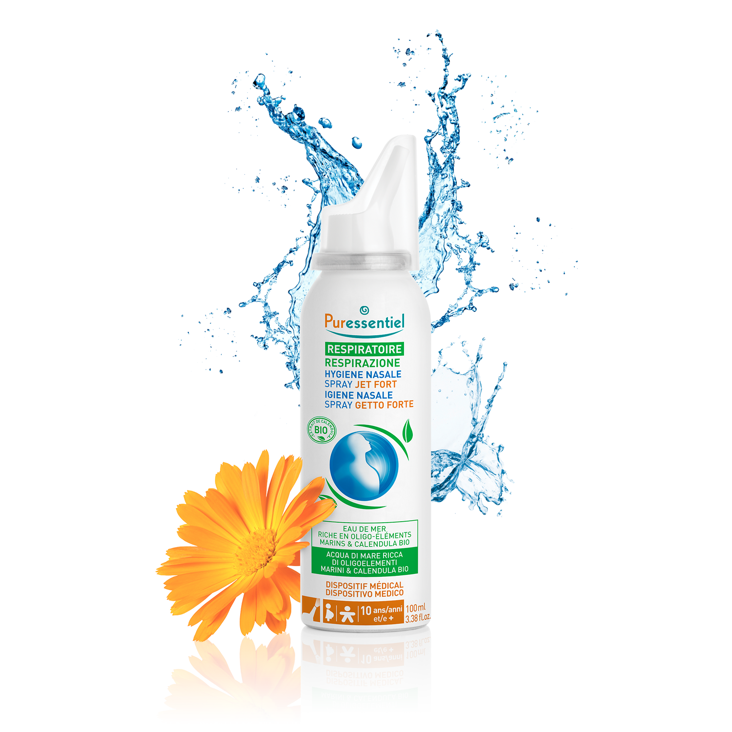 Spray Getto Forte alla Calendula Bio - Igiene Nasale